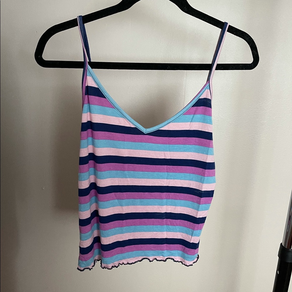 PACSUN PS Basics striped tank top - size L
